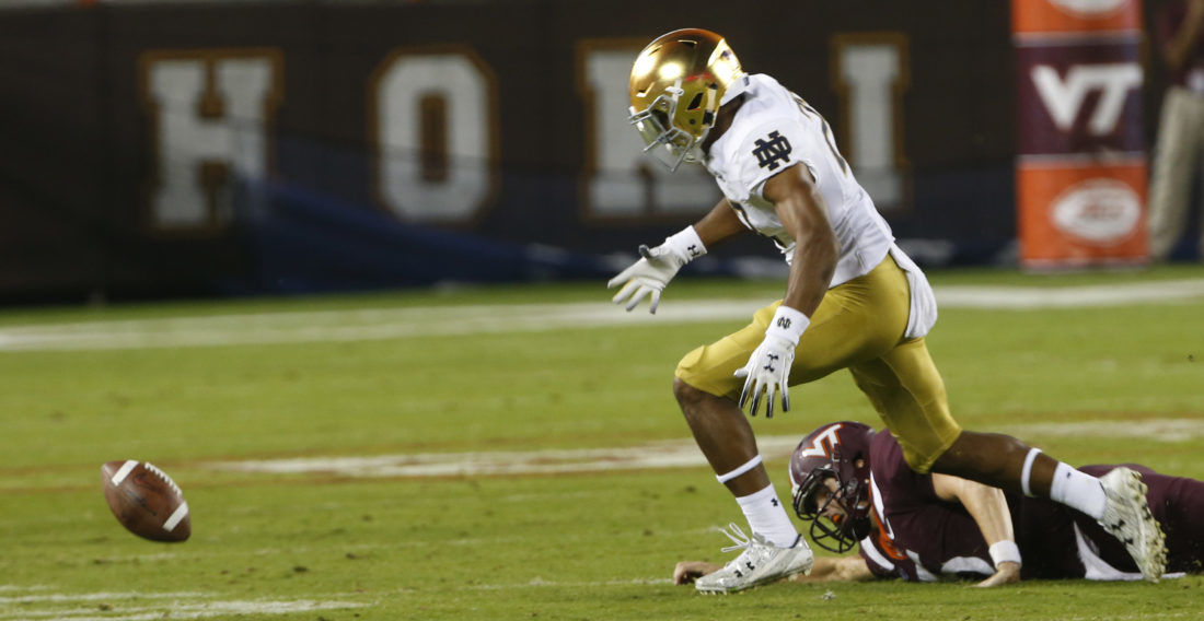 Notre Dame Virginia Tech Football